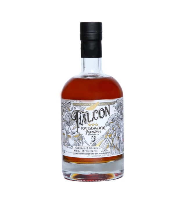 Кальвадос України Falcon Три Зірки 0.5 л 40%