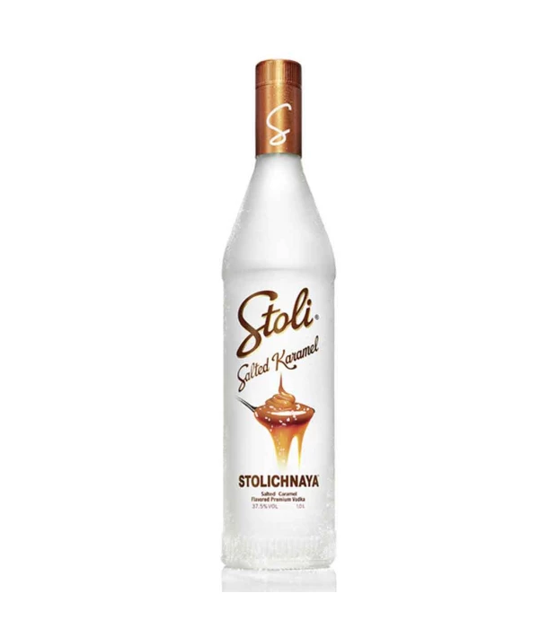 Алкогольный напиток Stoli Соленая Карамель 1л 37,5%