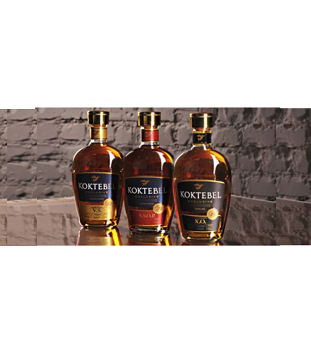 Коньяк Украини Коктебель Эксклюзив VSOP 5 лет выдержки 0,5л 40% купить