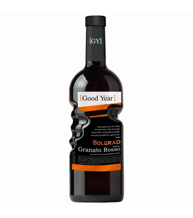 Вино Bolgrad GY Granato Rosso красное полусладкое 0,75л 9-13%