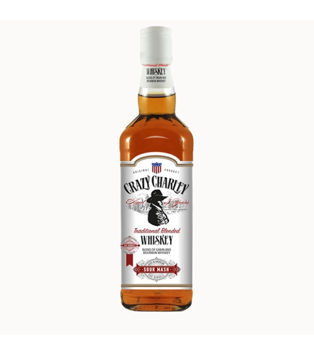 Виски блендовый Crazy Jack белая этикетка 0,7 л 40%