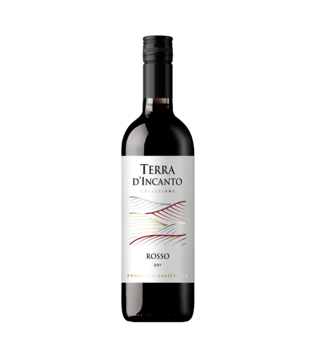 Вино Terra d'lncante Rosso сухое красное 0,75л 12%