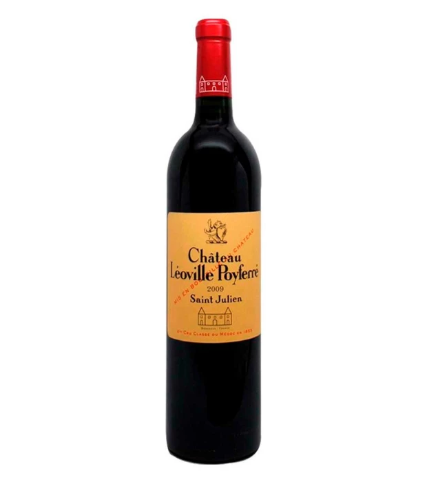 Вино Chateau Leoville-Poyferre Saint-Julien 2009 червоне сухе 0,75л 14%