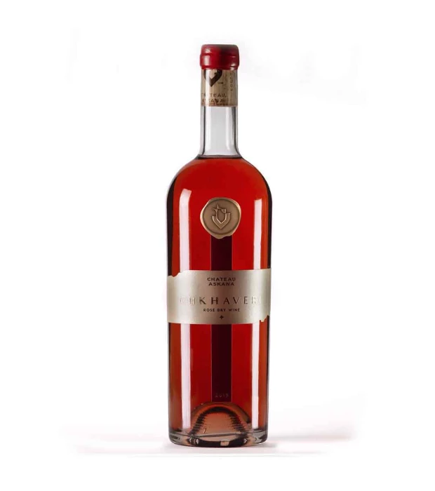 Вино Chateau Askana Чхавери розовое сухое 0,75л 11-12,5%