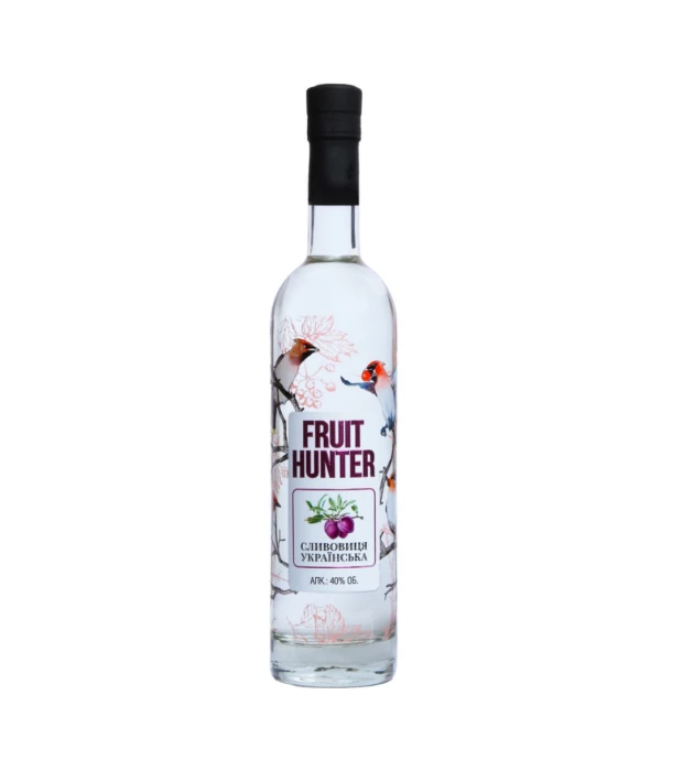 Сливовый спиртовой напиток Fruit Hunter Сливовица Украинская  0,5л 40%