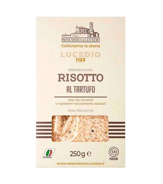 Ризотто с рисом карнароли и трюфелем Principato di Lucedio 250г