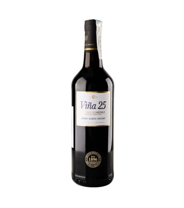 Вино Херес La Ina Pedro Ximenez Sherry Vina 25 крепленое красное сладкое 0,75л 17%