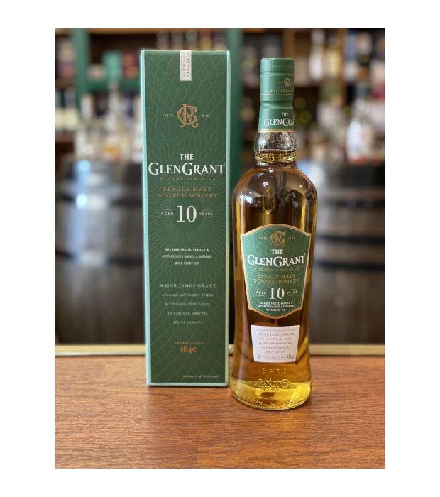 Виски The Glen Grant 10 лет выдержки 1 л 40% купить