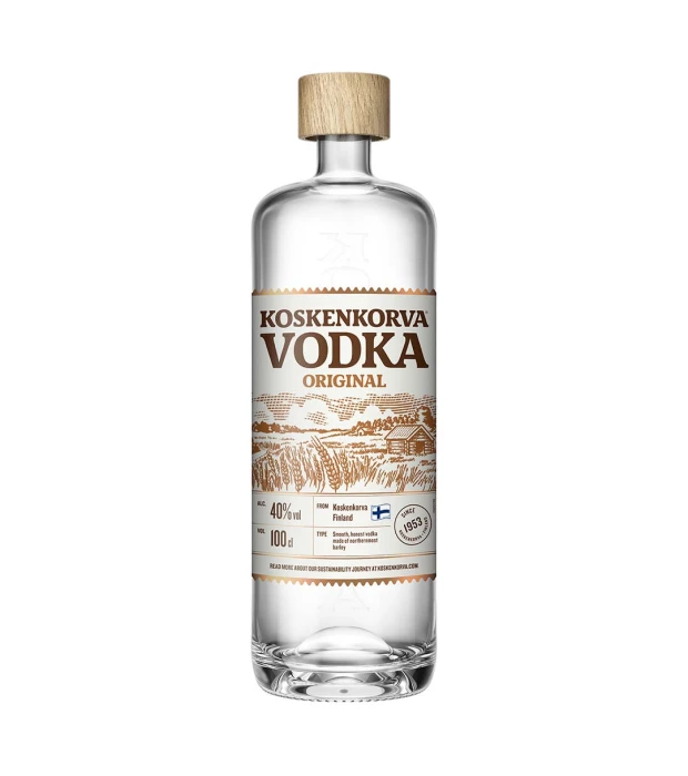 Водка Koskenkorva Original 1л 40%