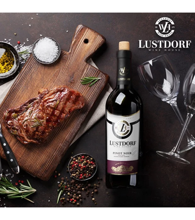 Вино Lustdorf Pinot Noir красное полусладкое 0,75л 11% в Украине