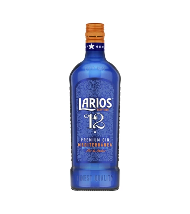 Джин испанский Larios 12 Premium Gin 1л 40%