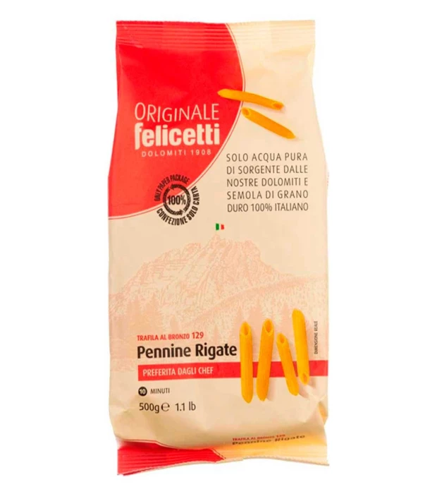 Паста Пеннине Ригате Felicetti 500 г