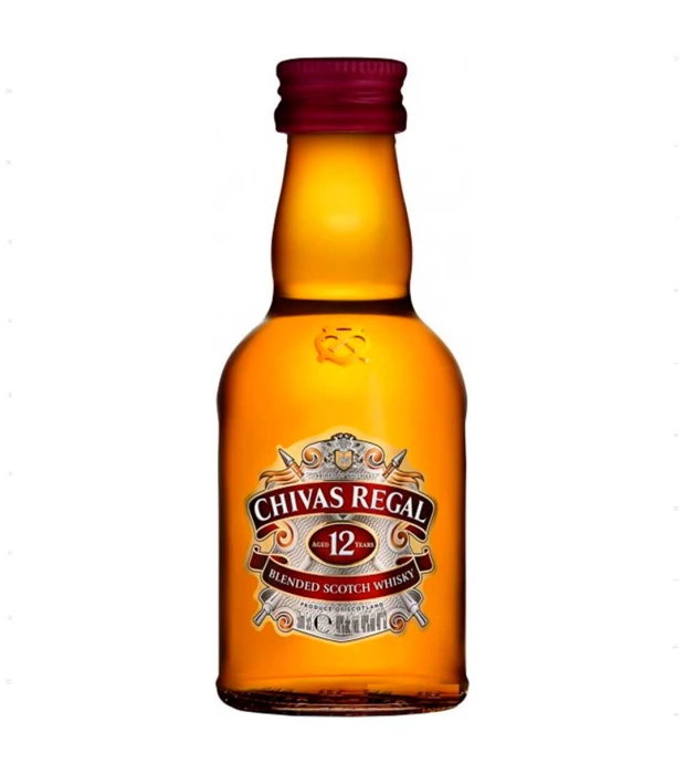 Виски Chivas Regal 12 лет, Chivas Regal 12 years old 0,05 л 40%
