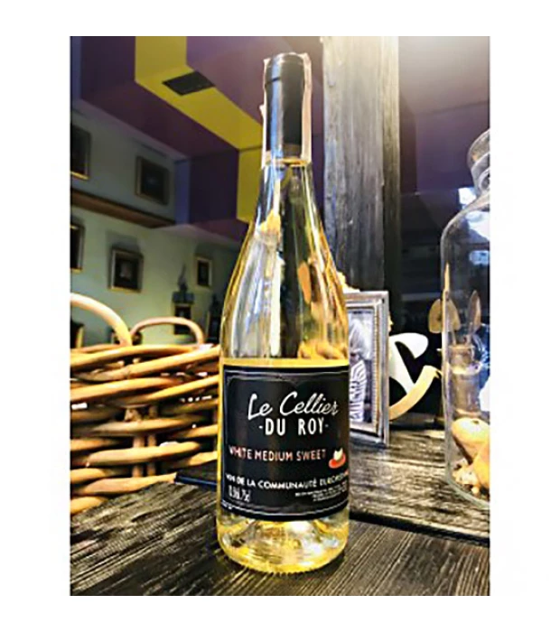 Вино Cellier du Roy белое полусладкое 0,75л 10,5% купить