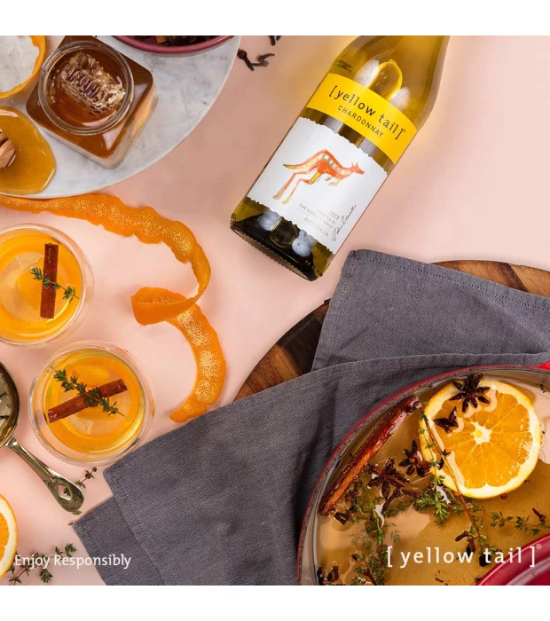 Вино Yellow Tail Chardonnay белое полусухое 0,75л 13% купить