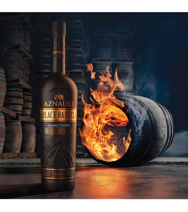 Коньяк Украины Aznauri Black Barrel 5 лет выдержки 0,7л 40% купить