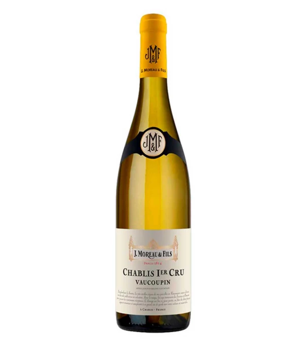 Вино "Шабли Премьер Крю Вокупин" Жан Моро белое сухое 0,75л 13%