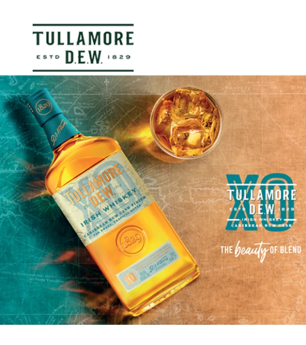 Виски бленд Tullamore Dew Caribbean Rum Cask Finish 0,7 л 43% купить