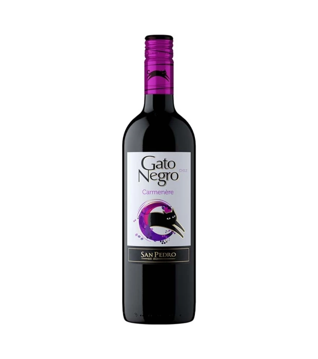 Вино Gato Negro Carmenere красное сухое 0,75л 13-14%