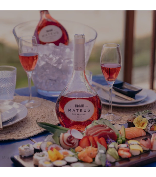 Вино Mateus Rose Sogrape Vinhos Рожеве Напівсухе 0,75л 11% купити