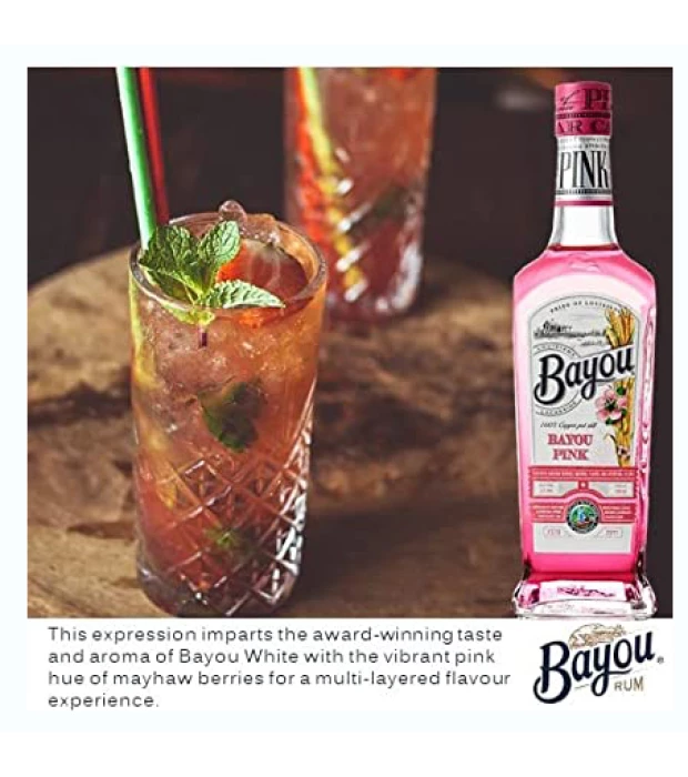 Ром американский Bayou Pink 0,7л 37,5% купить