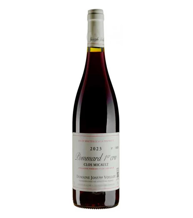 Вино Joseph Voillot Pommard Premier Cru Le Clos Micault 2023 червоне сухе 0,75л 13%