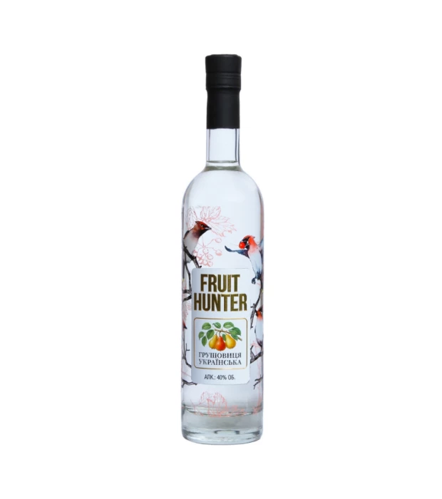 Грушевый спиртовой напиток Fruit Hunter Грушевица Украинская 0,5л 40%