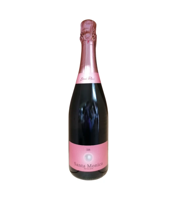 Вино CAVA SANTA MONICA BRUT ROSE сухое 0,75л 11,5%