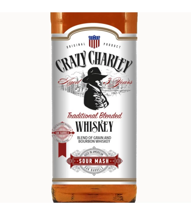 Виски блендовый Crazy Jack белая этикетка 0,7 л 40% купить