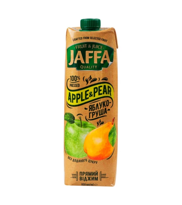 Сок Jaffa Яблочно-грушевый 0,950л