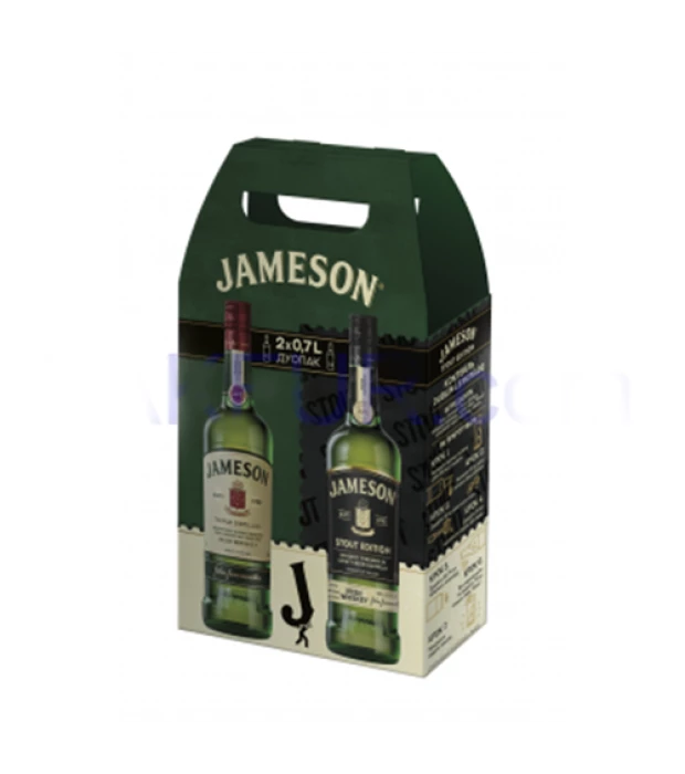 Виски Jameson Дуопак 0,7 + Caskmates Stout 0,7л 40% купить