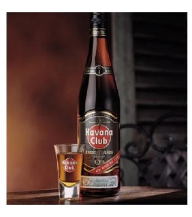 Ром Havana Club Anejo Anos 7 лет выдержки 0,05л 40% купить