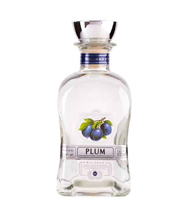 Водка фруктовица Bolgrad Plum Сливовая 0,5л 40%