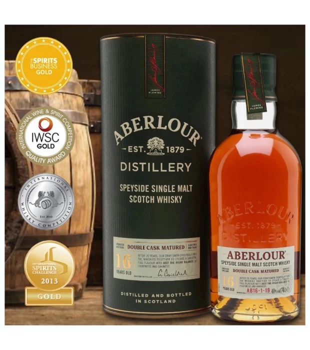 Виски Aberlour 16 лет выдержки 0,7 л 40% в коробке купить
