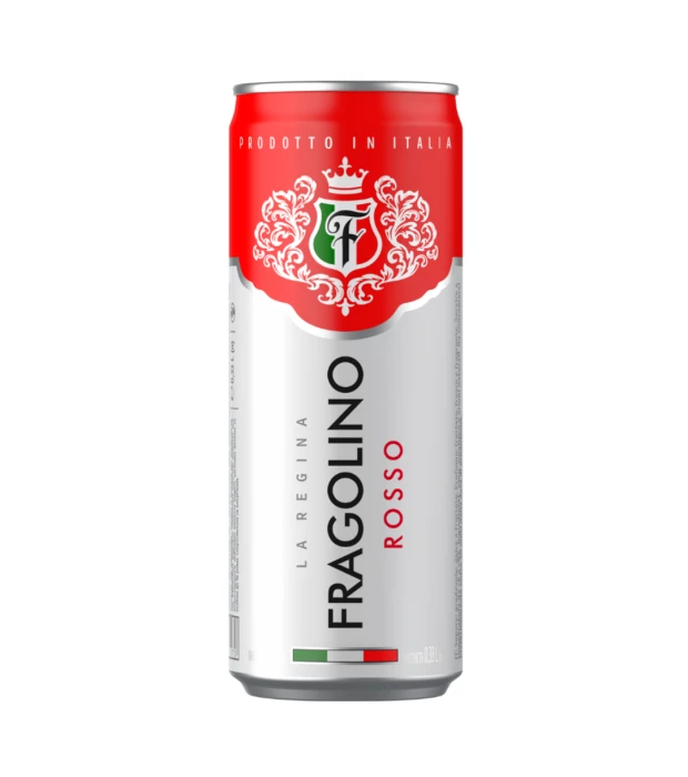 Напиток винный Fragolino Rosso La Regina ж/б 0,33л 7%