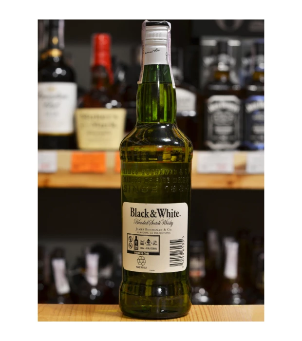 Виски Black&White выдержка 6 лет 1л 40% купить