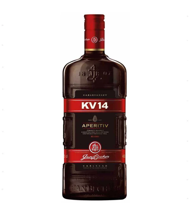 Крепкая настойка горькая на травах KV14 0,5л 40%