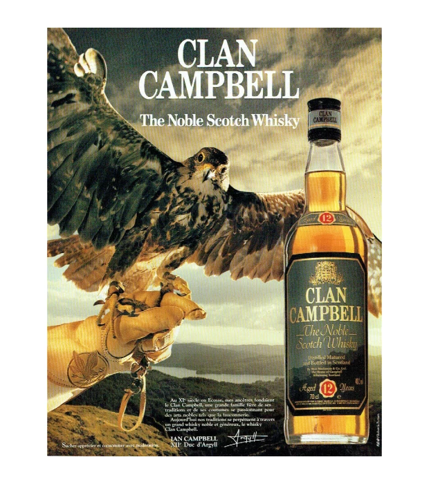 Виски Clan Campbell 0,7л 40% купить