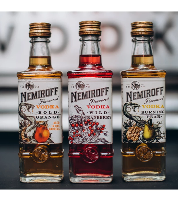 Настойка Nemiroff De Luxe Дикая Клюква Wild Cranberry 0,5л 40% в Украине