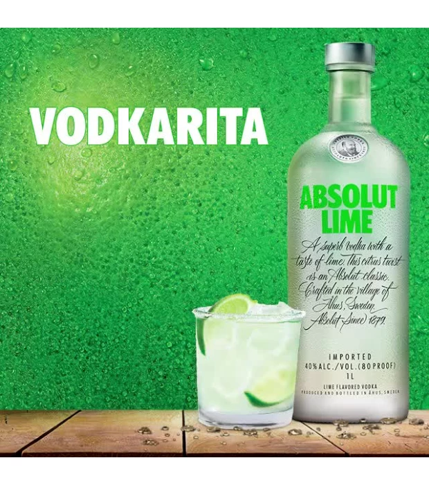 Водка Absolut Lime 0,7л 40% купить