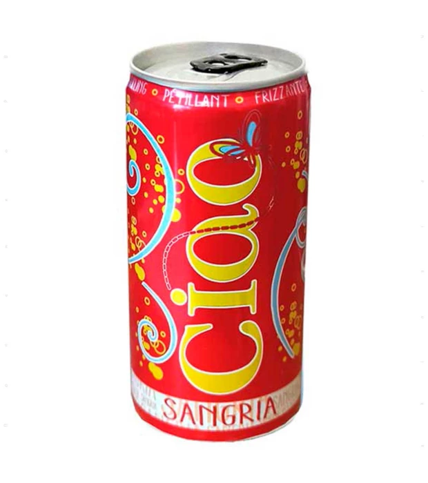 Коктейль Ciao Sangria красный полусладкий 7% 0,2л