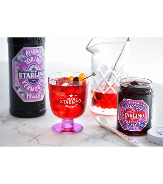 Аперитив итальянский Hotel Starlino Rosso Red Vermouth 0,75л 17% купить