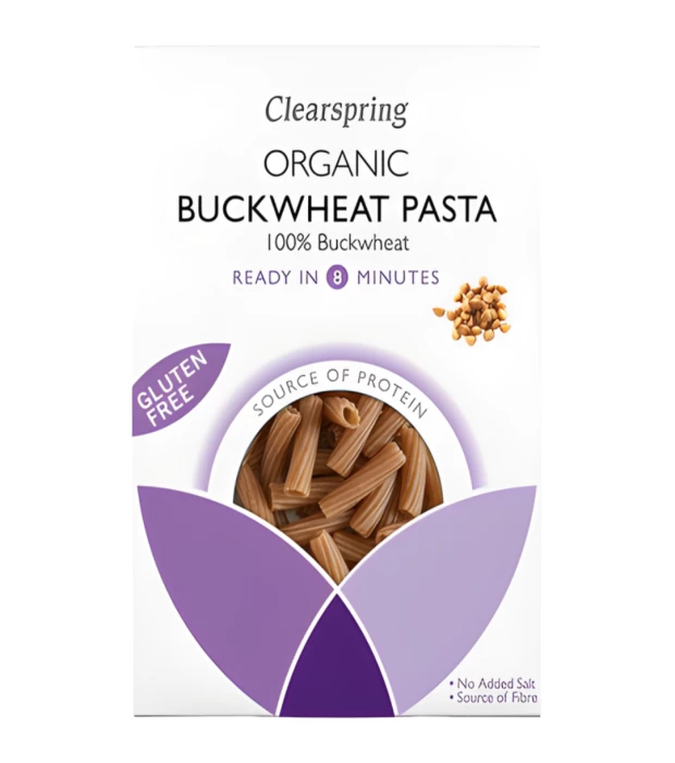 Тортиллиони из гречневой муки органические без глютена Clearspring 250 г