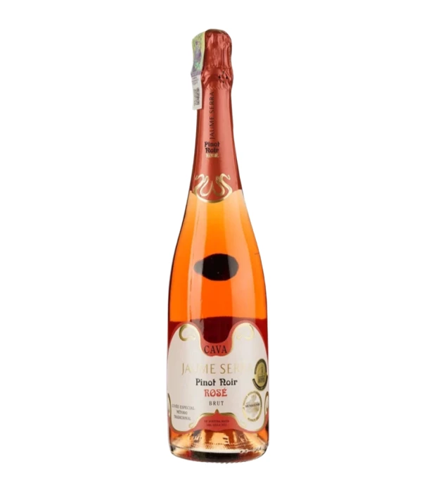 Вино игристое розовое брют Jaume Serra Cava Pinot Noir Rose Brut 0,75л 11,5%