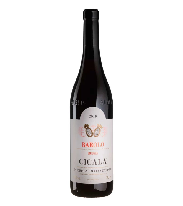 Вино Poderi Aldo Conterno Barolo Bussia Cicala 2019 червоне сухе 0,75л 15%