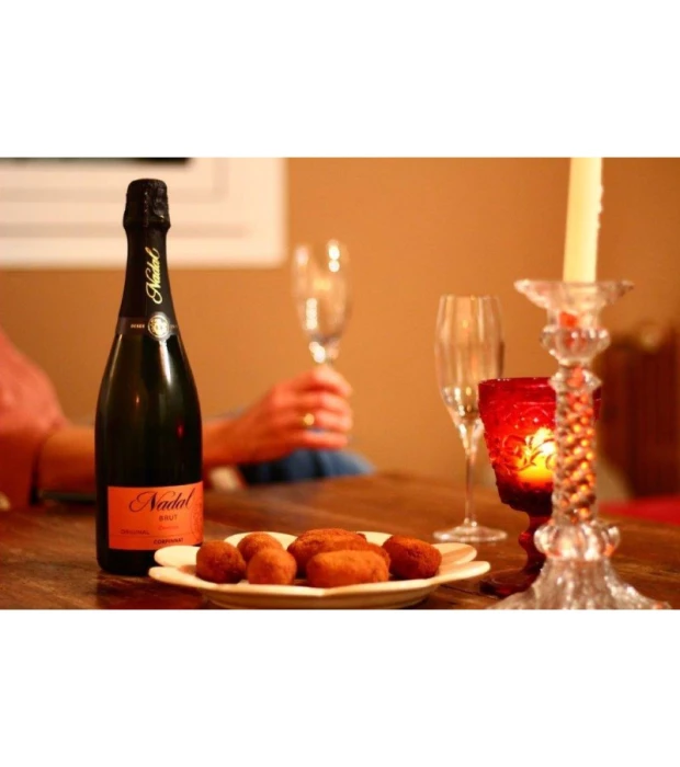 Вино игристое Nadal Brut Reserva Corpinnat белое сухое 0,75л 12% купить