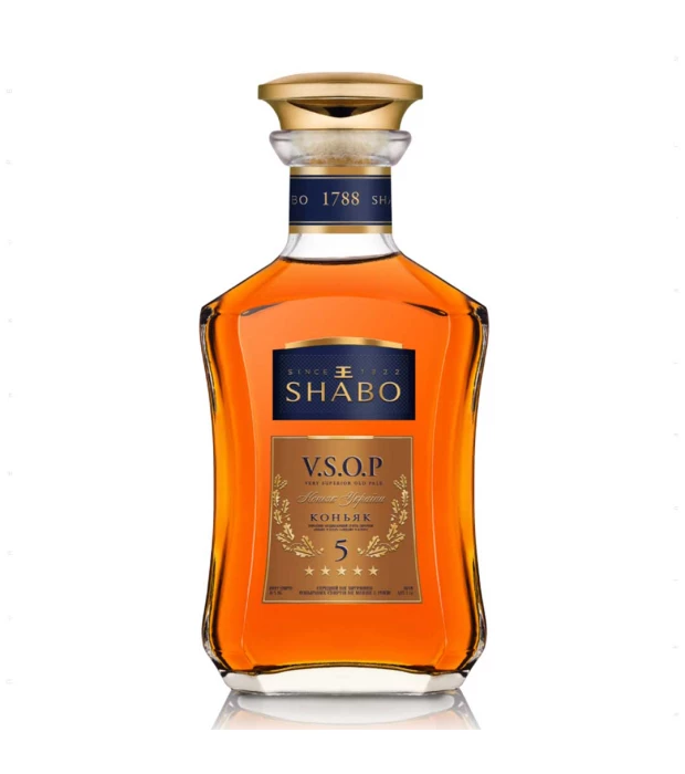 Коньяк України Shabo VSОР 5 років витримки 0,375л 40%