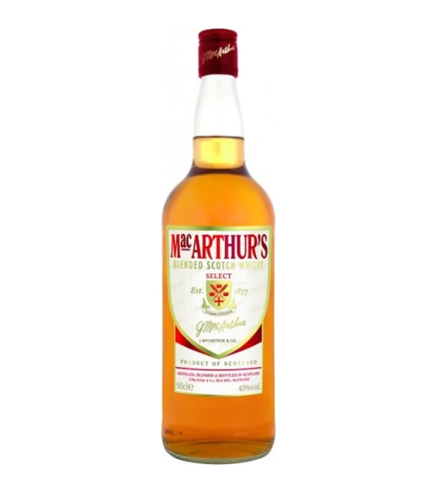 Виски MacArthur's 0,5л 40%