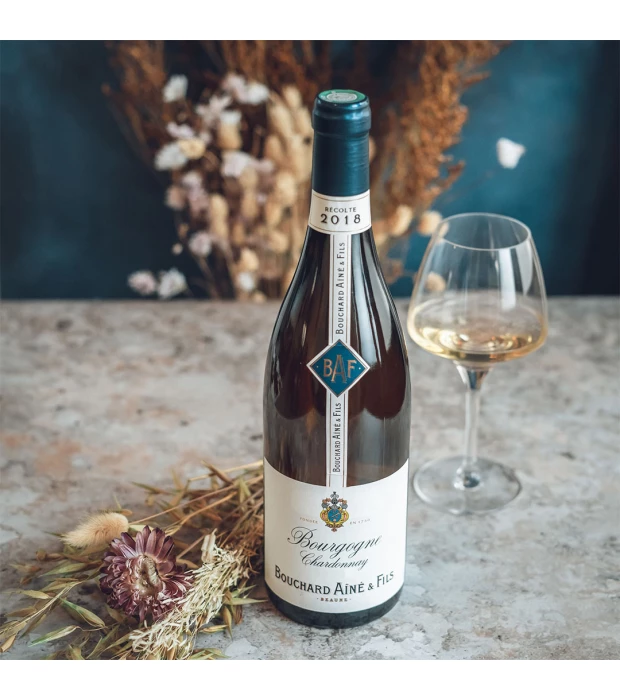 Вино Bouchard Aîné & Fils Bourgogne Chardonnay белое сухое 0,75л 13% купить