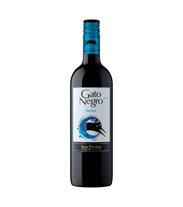 Вино Gato Negro Merlot червоне сухе 0,75л 13%